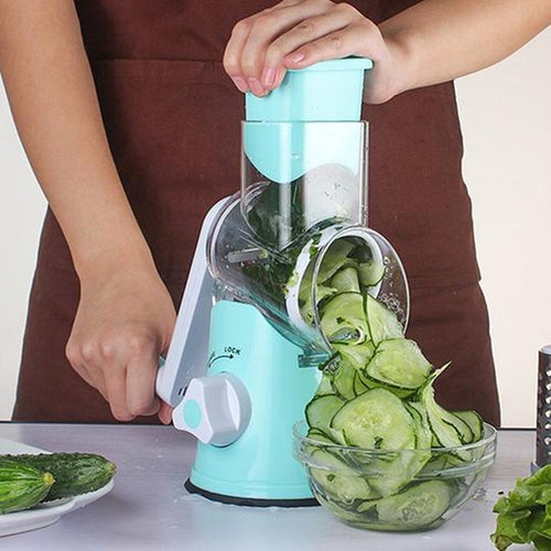 3-Blade Vegetable Spiralizer – Zucchini Noodle & Salad Slicer