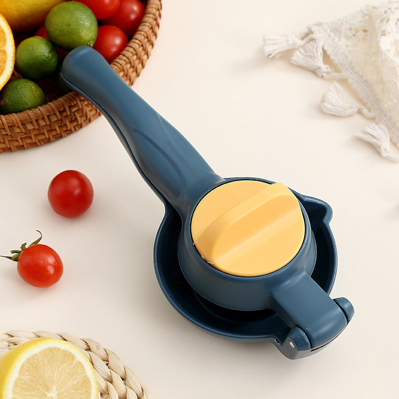 Manual Citrus Juicer Press – Portable Lemon & Orange Squeezer
