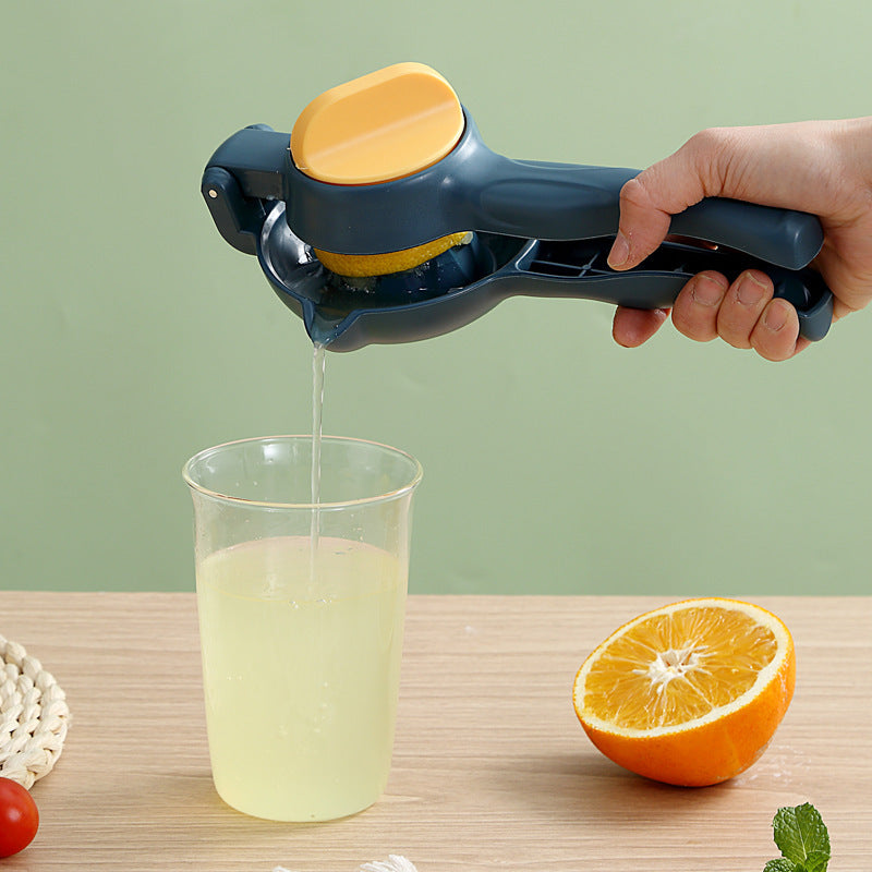 Manual Citrus Juicer Press – Portable Lemon & Orange Squeezer