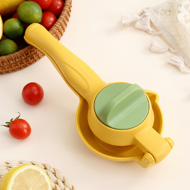 Manual Citrus Juicer Press – Portable Lemon & Orange Squeezer